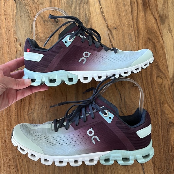 On Running Shoes - On Cloudflow Mulberry Mineral Running Shoes